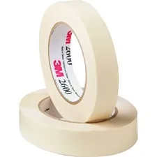 3M MMM 260024ARL — Highland Economy Masking Tape - 60 yd Length x 1 Width - 4.4 mil Thickness - 3 Core - 1 / Roll - Tan