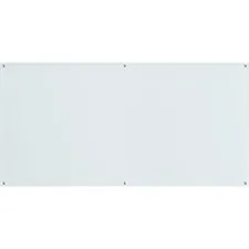 Lorell LLR 55665 — Lorell Premium Glass Board - 96 (8 ft) Width x 48 (4 ft) Height - White Glass Surface - Rectangle - 1 Each
