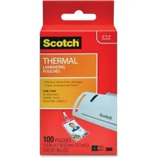 3M TP5852-100 — THERMAL POUCHES, ID BADGE WITHOUT CLIP