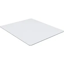 Lorell LLR 82834 — Lorell Tempered Glass Chairmat - Floor - 50 Length x 44 Width x 0.25 Thickness - Rectangle - Tempered Glass - Clear