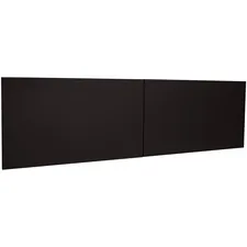 Lorell LLR 79175 — Lorell Door Kit - 60 Width - Steel - Black
