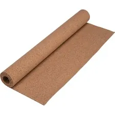 Lorell LLR 84173 — Lorell Natural Cork Rolls - 48 Height x 24 Width - Brown Cork Surface - 1 Each