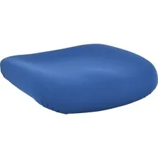 Lorell LLR 62006 — Lorell Padded Fabric Seat Cushion for Conjure Executive Mid/High-back Chair Frame - Blue - Fabric - 1 Each