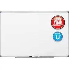 QUARTET QRT 85517 — New Quartet Magnetic Whiteboard, 6 x 4 Feet, Silver Aluminum Frame, Standard Duramax Porcelain (85517)