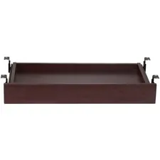 Lorell LLR 87524 — Lorell Mahogany Laminate Universal Center Drawer - 28.4 Length x 16.7 Width x 5.1 Height - Mahogany, Laminate