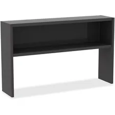 Lorell LLR 79170 — Lorell Charcoal Steel Desk Series Stack-on Hutch - 60 - Material: Steel - Finish: Charcoal