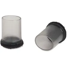 Lorell LLR 49321 — Lorell Clear Sleeve Floor Protectors - Clear - 8/Pack