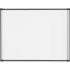 Lorell LLR 52512 — Lorell Magnetic Dry-erase Board - 48 (4 ft) Width x 36 (3 ft) Height - Aluminum Steel Frame - Rectangle - 1 Each
