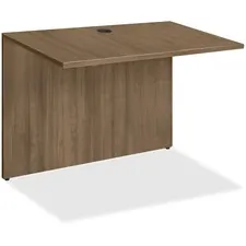 Lorell LLR 69982 — Lorell Essentials Series Walnut Bridge - 41.4 x 23.6 x 29.5Bridge, 1 Top - Material: Polyvinyl Chloride (PVC) Edge - Finish: Walnut, Laminate Top