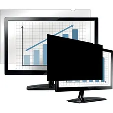 FELLOWES 4816901 — BLACKS OUT SCREEN IMAGE WHEN VIEWED FROM THE SIDE TO PREVENT PRYING EYES FROM RE