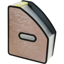 C-LINE CLI 53316 — C-Line Letter Expanding File - 8 1/2 x 11 - 13 Pocket(s) - Polypropylene - Bronze - 1 Each