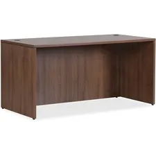 Lorell LLR 69966 — Lorell Essentials Series Walnut Desk Shell - 1 Top, 70.9 x 35.4 x 29.5Desk - Material: Polyvinyl Chloride (PVC) Edge - Finish: Walnut Laminate