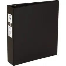Avery Dennison AVE 11780 — Avery® Economy Binder - 2 Binder Capacity - Letter - 8 1/2 x 11 Sheet Size - 375 Sheet Capacity - 3 x Round Ring Fastener(s) - 2 Pocket(s) - Polypropylene - Black, Pacific Blue - Recycled - Pocket, Lightweight - 12
