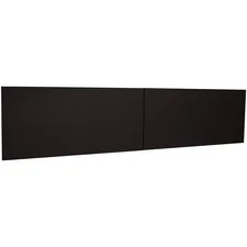 Lorell LLR 79173 — Lorell Door Kit - 72 Width - Steel - Black