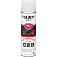 RUST-OLEUM CORPORATION RST 203039CT — Industrial Choice White M1800 Marking Paint Spray - 17 fl oz - 12 / Carton - White