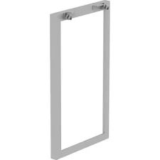 Lorell LLR 16209 — Lorell Relevance Standing-Height Side Leg Frame - 23.3 x 40.4 - Finish: Silver