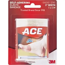 3M MMM 207461 — Ace Self-adhering Elastic Bandage - 3 - 1Each - Tan