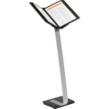 DURABLE OFFICE PRODUCTS DBL 591501 — SHERPA Stand Pro 10 - Support Letter 8.50 x 11 Media - Rugged, Anti-glare - Black - Aluminum Stand, Polypropylene Sleeve - 3.5 Height x 14.7 Width x 42.6 Depth - 1 Each