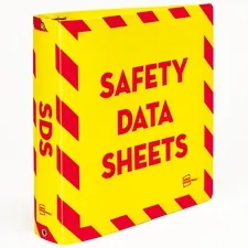 Avery Dennison AVE 77712 — Avery® UltraDuty Ring Binder - Letter - 8 1/2 x 11 Sheet Size - 530 Sheet Capacity - 3 1/10 Spine Width - 3 x Slant Ring Fastener(s) - Polypropylene, Plastic - Yellow, Red - Durable, Flexible, Water Resistant, Abrasion Resistant, Chemical Resistant, Clasp Closure, Spine, Damage Resistant, Heavy Duty, Reinforced Hole, Divider - 1