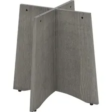 Lorell LLR 69589 — Lorell Weathered Charcoal Round Conference Table - Assembly Required - Weathered Charcoal