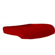Lorell LLR 00591 — Lorell Mesh Seat Cover - 19 Length x 19 Width - Polyester Mesh - Red - 1 Each