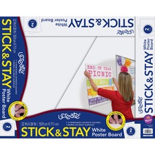 PACON CORPORATION PAC P5533 - UCreate Stick & Stay Poster Board - Poster, Decoration - 22W