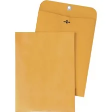 QUALITY PARK PRODUCTS QUA 37905 — Quality Park Gummed Kraft Clasp Envelopes - Clasp - #105 - 11 1/2 Width x 14 1/2 Length - 28 lb - Gummed - Kraft - 100 / Box - Kraft