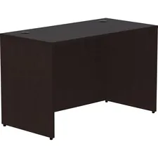 Lorell LLR 18210 — Lorell Espresso Laminate Desk - 48 x 24 x 29.5Desk Shell, 1 - Material: Polyvinyl Chloride (PVC) Edge - Finish: Espresso