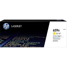 HP HEW W2012X — HP 659X (W2012X) Toner Cartridge - Yellow - Laser - High Yield - 29000 Pages - 1 Each