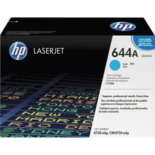 HP Q6461A — HP 644A (Q6461A) Toner Cartridge - Single Pack - Laser - 12000 Pages Color - Cyan - 1 Each