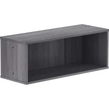 Lorell LLR 90281 — Lorell Panel System Open Storage Cabinet - 18.1 Height x 31.5 Width x 15.8 Depth - Charcoal - Laminate - 1 Each