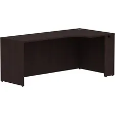 Lorell LLR 18268 — Lorell Espresso Laminate Desk - 72 x 36 x 2429.5 Credenza, 1 Top - Finish: Espresso Laminate