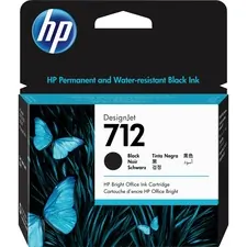 HP 3ED71A — HP 712 Black 80-ml Ink Cartridge For DesignJet T650 T630 3ED71A