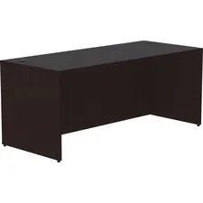 Lorell LLR 18211 — Lorell Espresso Laminate Desk - 72 x 30 x 29.5Desk Shell, 1 - Material: Polyvinyl Chloride (PVC) Edge - Finish: Espresso