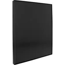 Lorell LLR 02653 — Lorell Snap Plate Architectural Sign - 1 Each - 8.5 Width x 11 Height - Rectangular Shape - Easy Readability, Injection-molded, Easy to Use - Plastic - Black