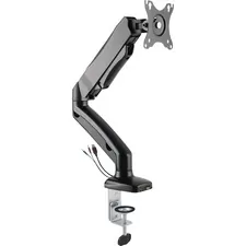 Lorell LLR 99800 — Lorell Mounting Arm for Monitor - Black - Yes - 1 Display(s) Supported - 14.30 lb Load Capacity - 75 x 75, 100 x 100 VESA Standard - 1 Each