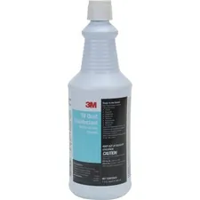 3M MMM 29612 — 3M TB Quat Disinfectant Ready-To-Use Cleaner - Ready-To-Use Liquid - 32 fl oz (1 quart) - Spray Bottle - 12 / Carton - Clear