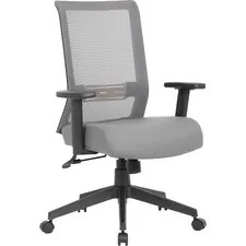 Lorell LLR 00599 — Lorell Task Chair Antimicrobial Seat Cover - 19 Length x 19 Width - Polyester - Gray - 1 Each