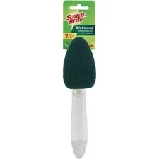 3M MMM 6504CT — Scotch-Brite Heavy-Duty Dishwand - 4/Carton - Plastic - Green