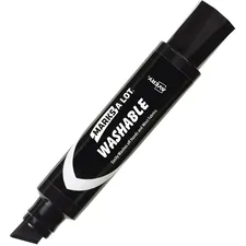 Avery Dennison AVE 24158 — Avery® Marks A Lot Jumbo Washable Marker - Chisel Marker Point Style - Black Water Based Ink - Black Barrel - 1 Each
