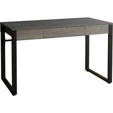 Lorell LLR 97618 — Lorell SOHO Table Desk - 47 x 23.5 x 30 - 1 - Band Edge - Material: Steel Leg, Laminate Top, Polyvinyl Chloride (PVC) Edge, Steel Base - Finish: Charcoal, Powder Coated Base