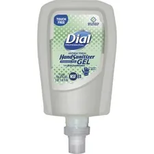 HENKEL CORPORATION DIA 19029 — Dial Hand Sanitizer Gel Refill - Fragrance-free Scent - 33.8 fl oz (1000 mL) - Touchless Dispenser - Bacteria Remover - Healthcare, School, Office, Restaurant, Daycare, Hand - Clear - Dye-free, Drip Resistant - 3 / Carton