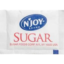SUGAR FOODS CORPORATION SUG 72101 - Njoy NJoy Sugar Packets - Packet - 0 lb (0.1 oz) - Natural S