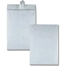QUALITY PARK PRODUCTS QUA R5101 — Quality Park Tyvek Jumbo Survivor Envelopes - Catalog - 13 Width x 19 Length - 18 lb - Self-sealing - Tyvek - 25 / Box - White