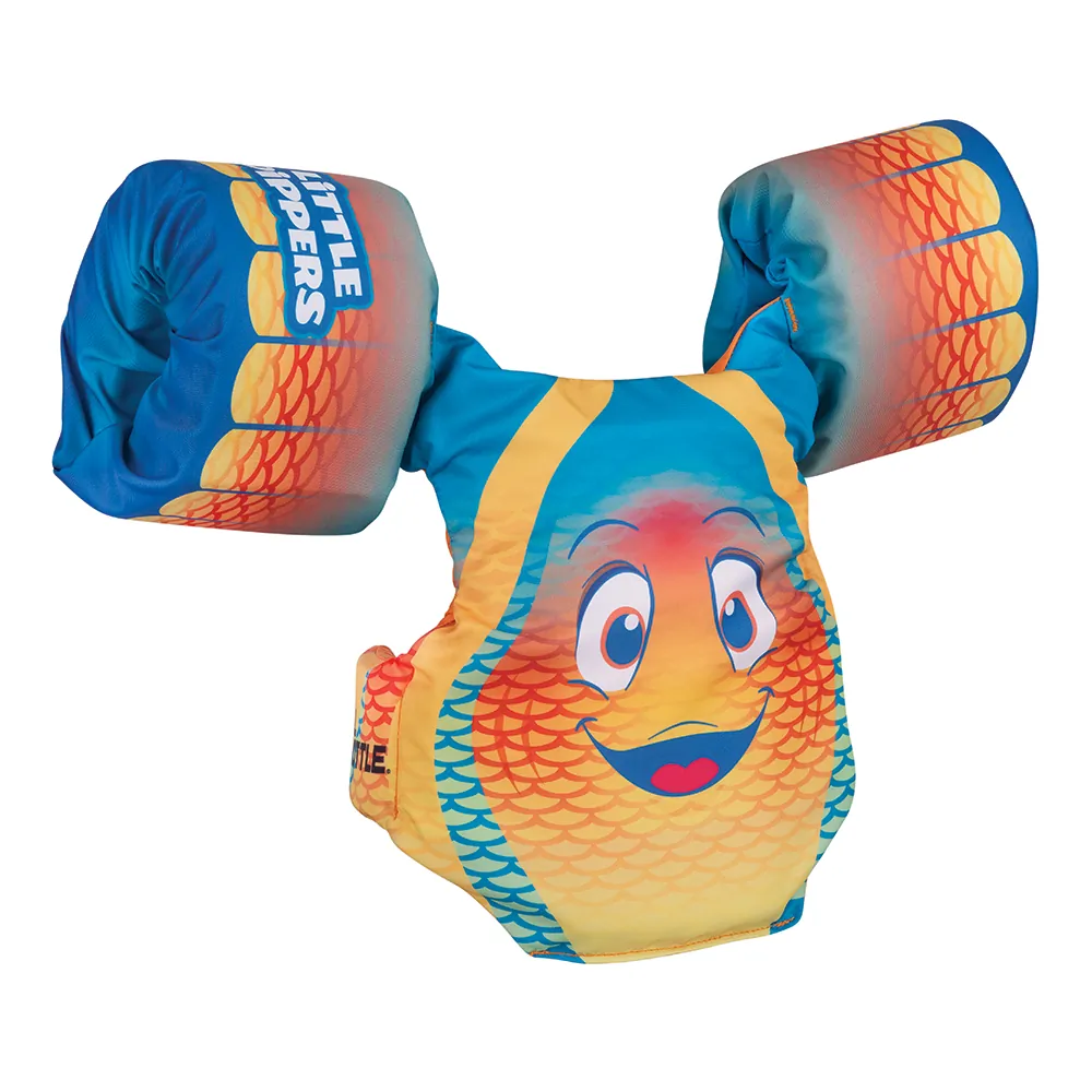 Full Throttle 104400-200-001-22 — Full Throttle Kids Little Dippers Life Jacket - Fish Pattern