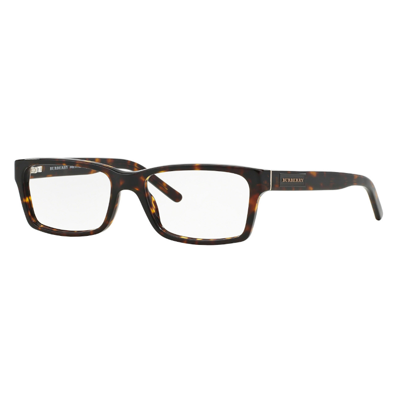GLOP BE2108-3002 - Burberry BE2108-3002 Unisex Havana Brown Acetate Rectangle F