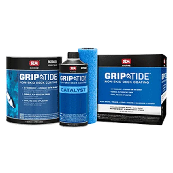 SEM M25650 — GripTide Non-Skid Deck Coating Kit - Midnight Black