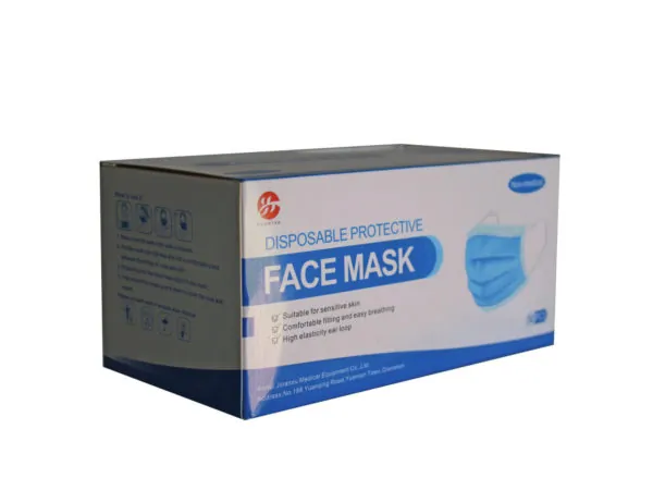 Bulk Buys MO225 — 10 Piece Disposable Protective Face Masks for Safety