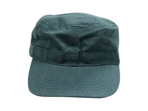 bulk buys GX170 - Customizable Dark Green Cotton Military Hat