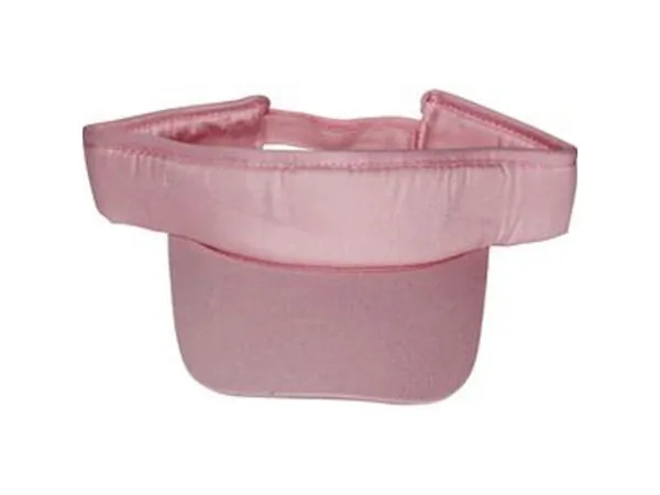 Bulk Buys GX171 — Customizable Pink Cotton Visor Hat for Creative Fun